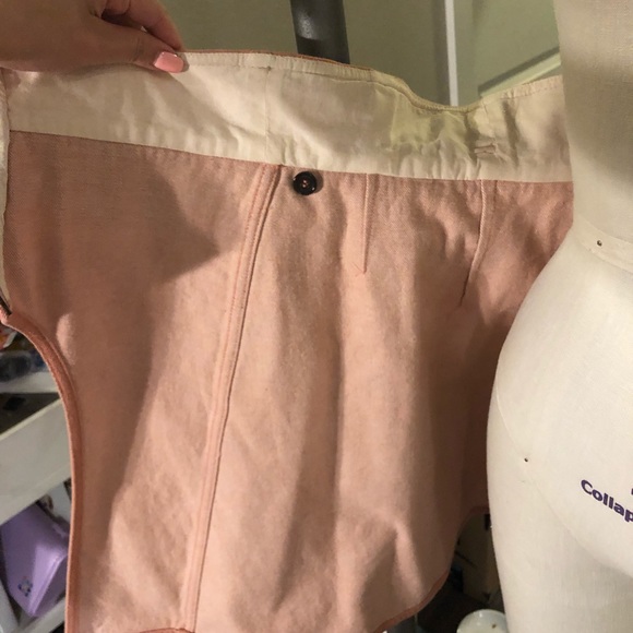 High waisted belted asymmetrical wrap skirt - Picture 4 of 5